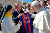 La monja tucumana Lucía Caram estuvo con el papa Francisco