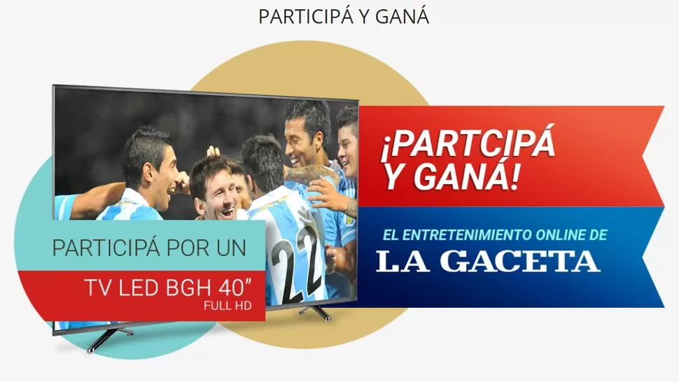 Jugá con Palpitando 2018 y ganate un LED 40