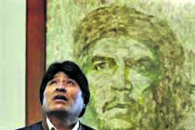 Evo inaugura un centro cultural en homenaje al “Che” Guevara