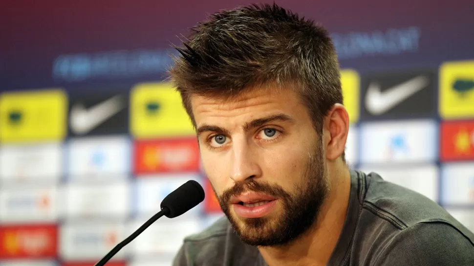 GERARD PIQUÉ. El jugador afirmó que es una decisión que tomó hace tiempo. FOTO TOMADA DE LOPEZDORIGA.COM