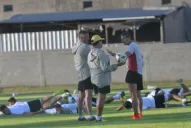 San Martín entrenó en Paraná a la espera de un triunfo