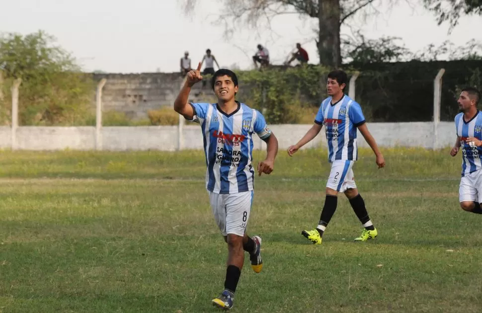 GOLEADOR. Néstor Villagra anotó en los últimos tres cotejos. LA GACETA / FOTO DE Osvaldo Ripoll