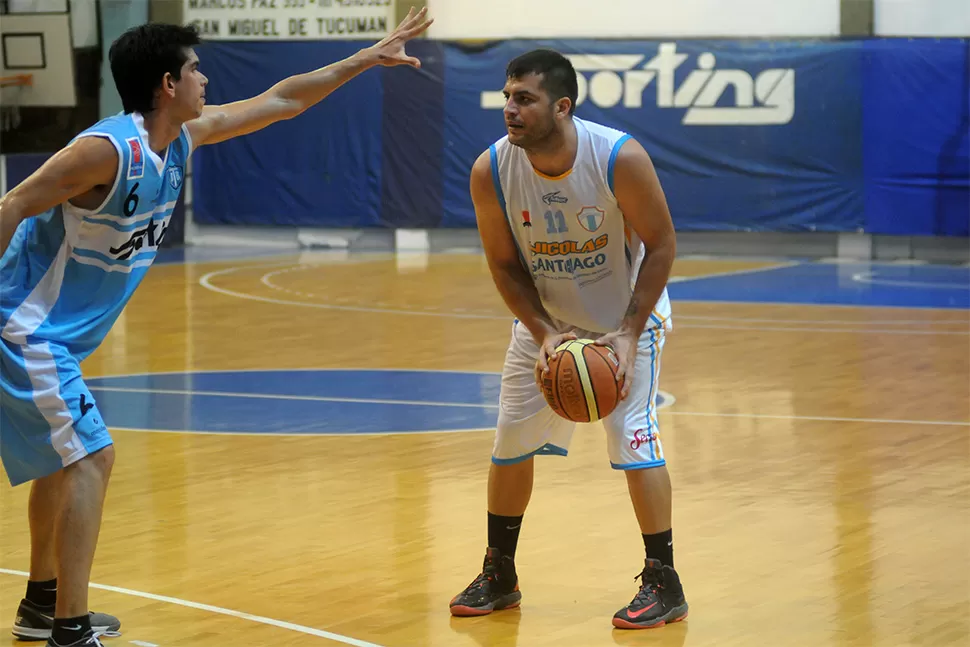 Lisandro Caniza está recuperado de su lesión y volvió a jugar en Tucumán BB.
FOTO DE ARCHIVO