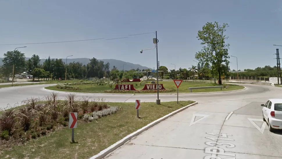 TARDE VIOLENTA. Previamente, la pareja había mantenido una fuerte discusión en la casa. CAPTURA GOOGLE MAPS