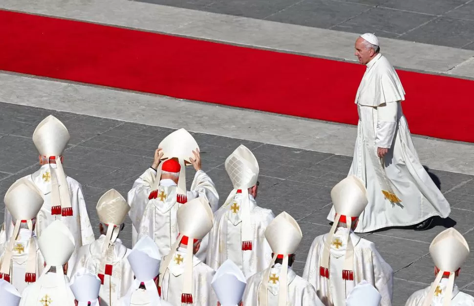 PENDIENTE DE CUESTIONES SOCIALES. El Santo Padre se preocupó, una vez más, de poner en el centro de la escena las necesidades de los pobres.  reuters