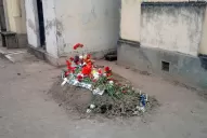 Así está la tumba del padre Juan Viroche en Cevil Pozo