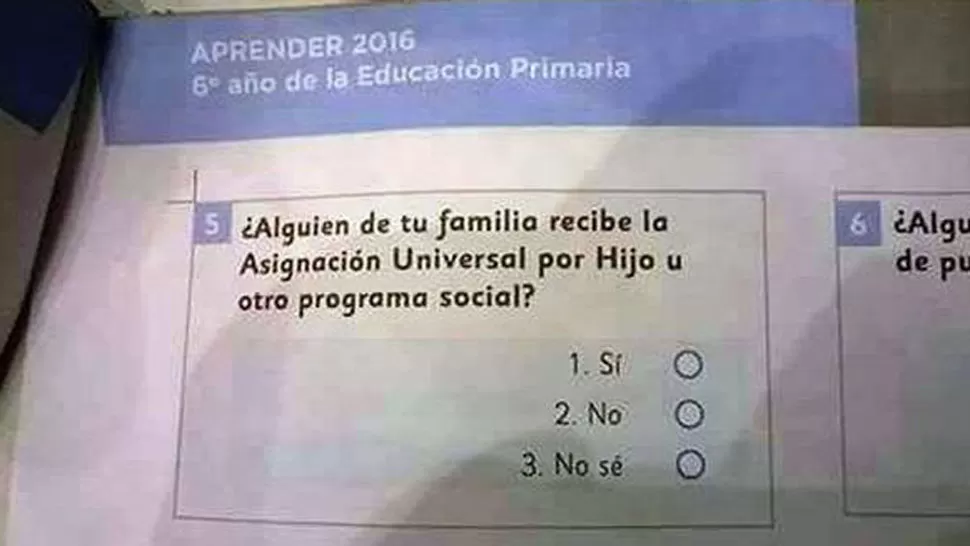 Estas son algunas de las preguntas de la prueba Aprender