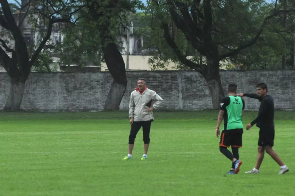 RAZONAMIENTO. Diego Cagna consideró que la localía sigue siendo clave, a pesar de los últimos triunfos de los visitantes. la gaceta / foto de analia jaramillo 