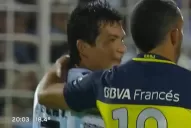 Boca, Atlético y el abrazo de los ídolos