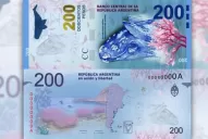 Con la ballena corregida, hoy presentan el nuevo billete de $ 200