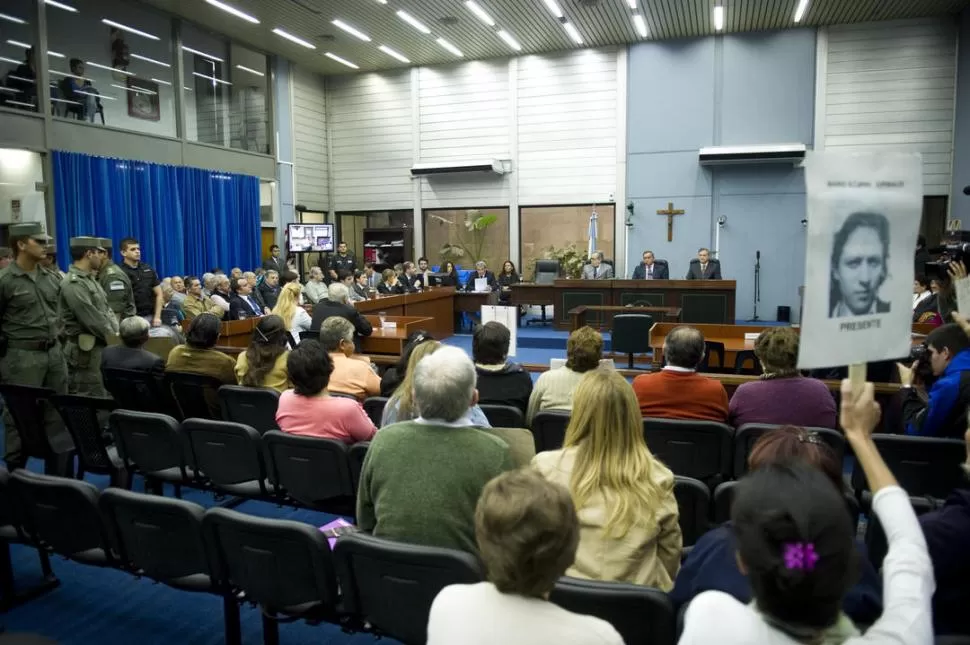 EN EL TRIBUNAL ORAL. Desde el 5 de mayo se celebraron 36 audiencias de la megacausa “Operativo”. la gaceta / foto de jorge olmos sgrosso