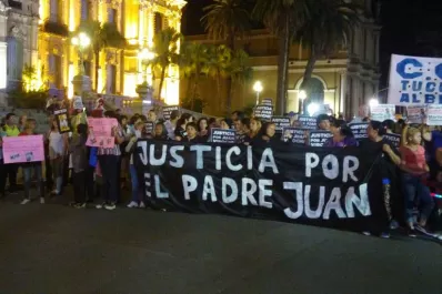 Marcharon para pedir el esclarecimiento de la muerte del padre Viroche