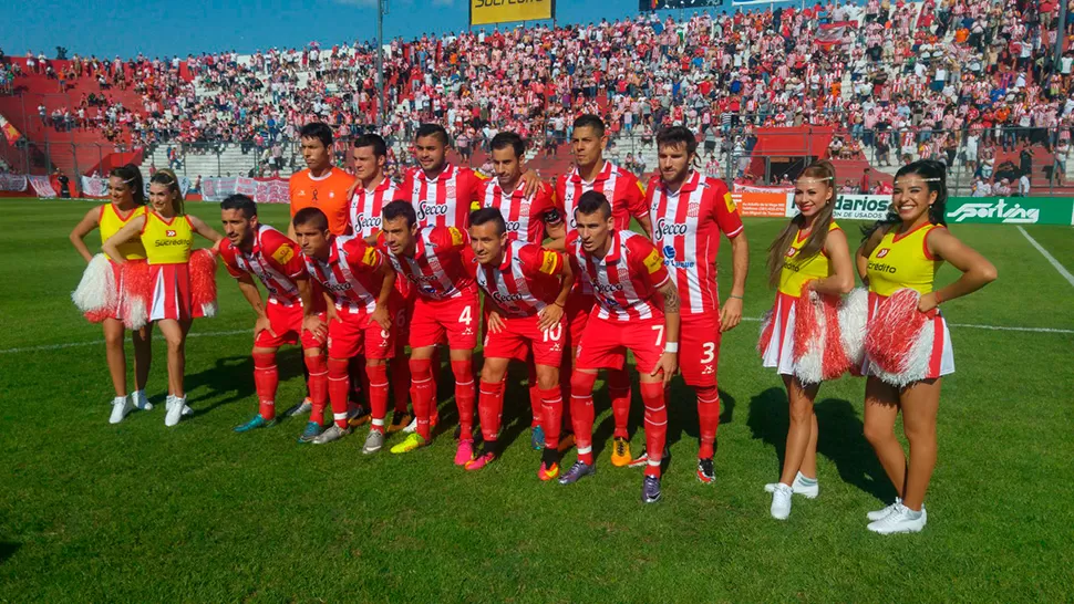 PARA SEGUIR CON LA RACHA. El Santo buscará un triunfo para celebrar el aniversario con todo. FOTO PRENSA SAN MARTÍN