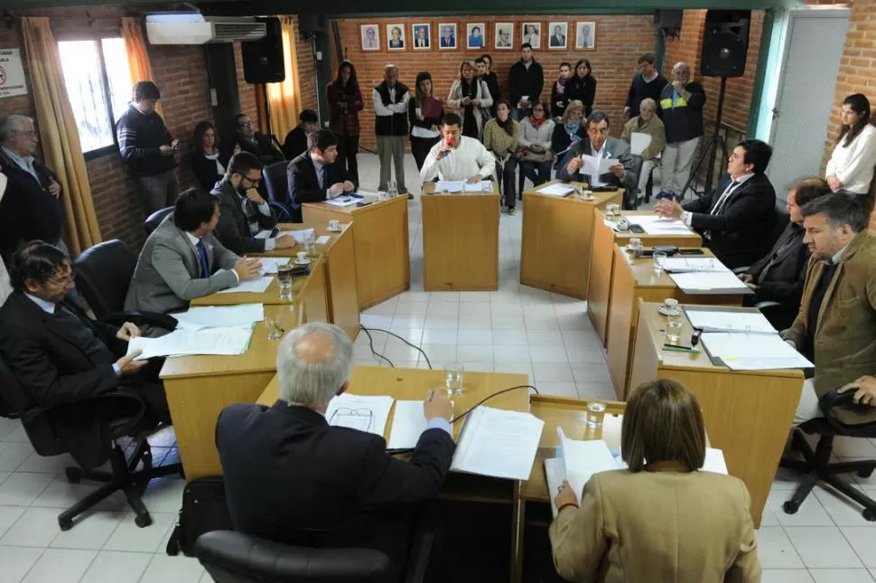 “PANQUEQUES”. Aguirre acusó a sus pares Albornoz Piossek y Cerúsico. la gaceta / foto de franco vera (archivo)