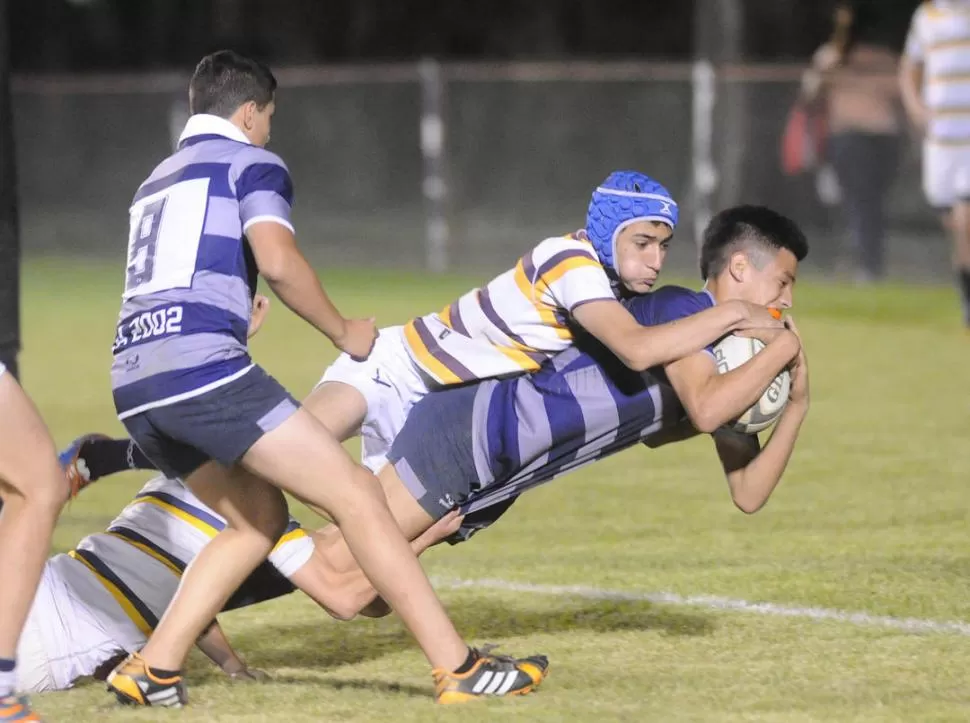 INFANTILES. Los encuentros competitivos se alternaron con los de las divisiones M14 de Natación, Lawn Tennis, Uni y Tarcos. la gaceta / foto de hector peralta