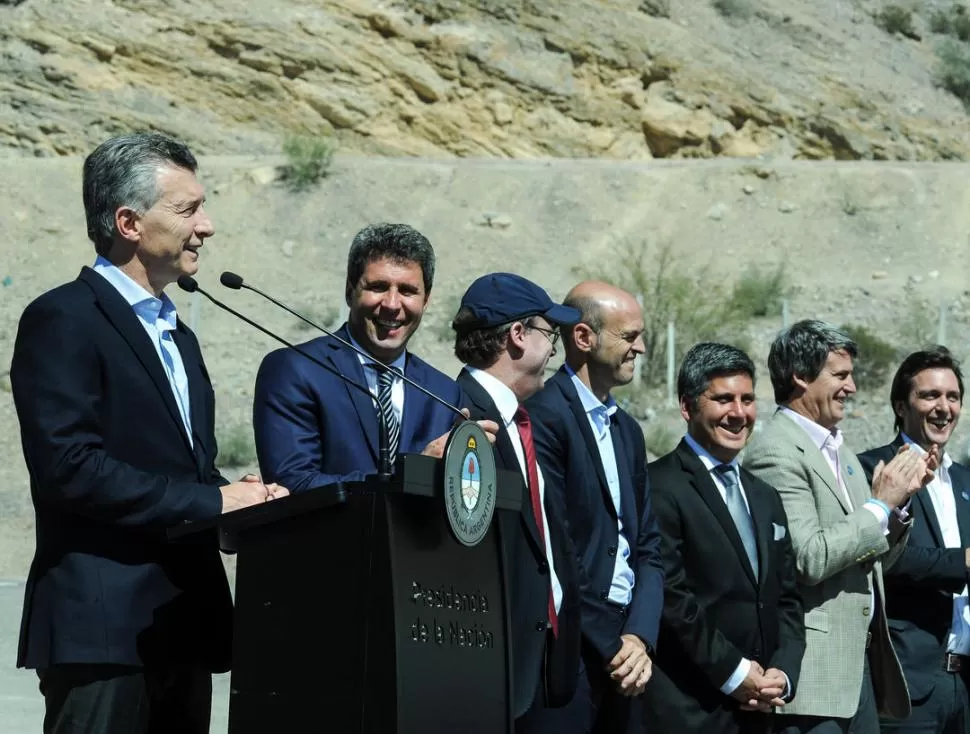 EN SAN JUAN. El jefe de Estado dijo que no interfiere en la Justicia. presidencia de la nación