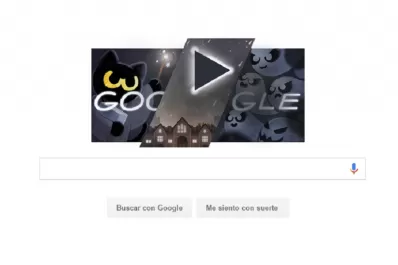 Google lanzó un juego temático para Halloween