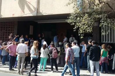 Un grupo de militantes apoyaron a Cristina en Tucumán