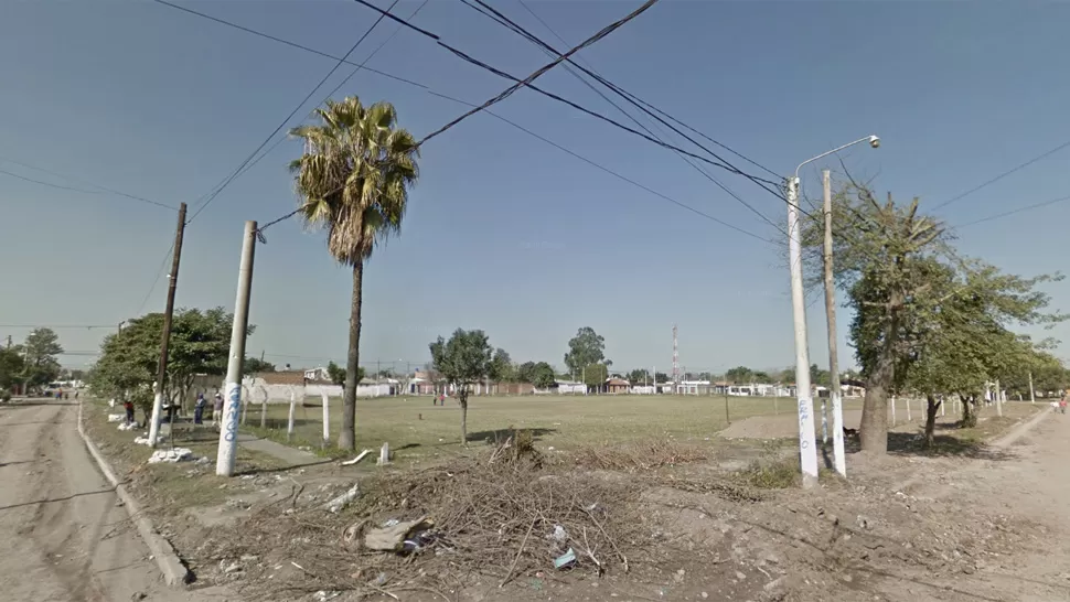 DESCONTROL. La final se iba a definir por penales pero una discusión desató la pelea. FOTO TOMADA DE MAPS.GOOGLE.COM