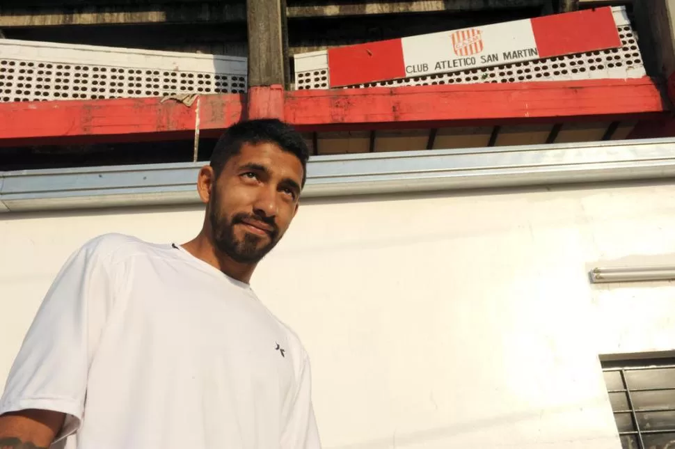 PARÁMETRO. Matías García considera que el partido contra Ferro será clave para saber para que está San Martín, en el presente torneo de la B Nacional. la gaceta / foto de josé nuno