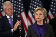 Hillary aceptó la derrota y le deseó exitos al republicano