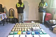 La banda “narco” se dedicaba a alquilar casas para usarlas como lugares de acopio de drogas