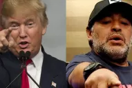 Polémica por una comparación entre Donald Trump y Maradona