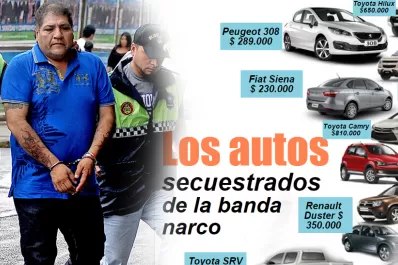 Infografía: así era la colección de autos que tenía el Gordo Vaca