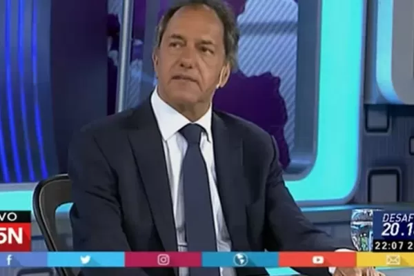 Para Scioli, los argentinos tienen menos sexo a causa de la crisis económica