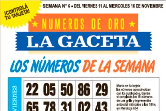 La grilla completa de los Números de Oro