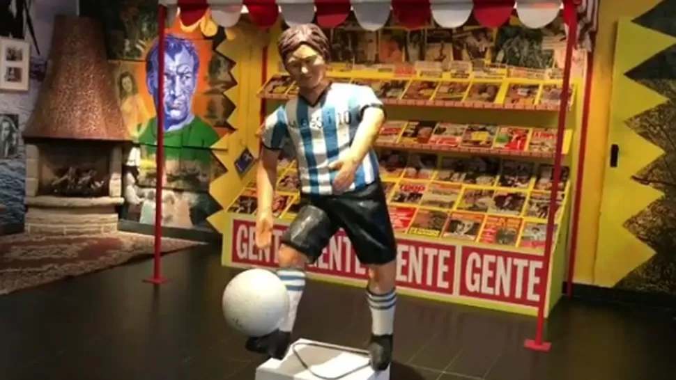 La estatua de Messi: desde Famaillá a la muestra Ser Nacional, en Buenos Aires