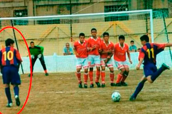 La historia que explica por qué Messi demoró en aprender a patear tiros libres