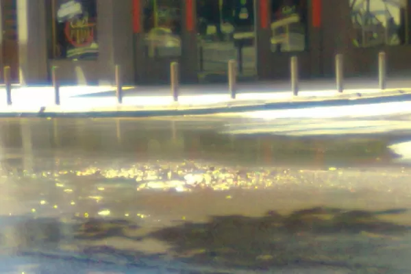 Los vecinos de Barrio Norte amanecieron inundados de aguas cloacales