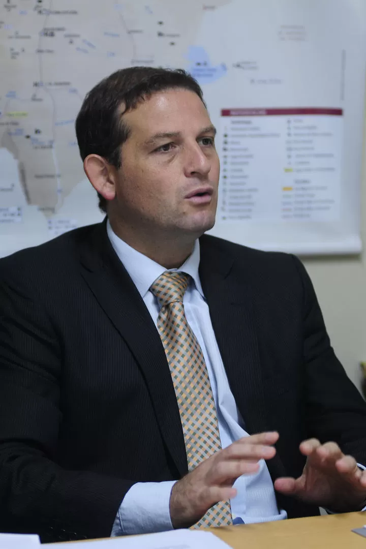 PLANTEO. Nieva advierte que la Policía Vial tiene poco personal. LA GACETA / FOTO DE ANALÍA JARAMILLO.-