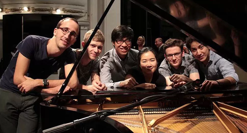 CONCIERTO INTERNACIONAL DE PIANO DE TUCUMÁN. Participantes. FOTO TOMADA DE COMUNICACIÓN DE GOBIERNO.