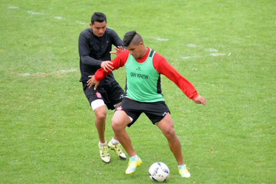 QUIERE VOLVER A ESTAR. Ramón Lentini espera recuperar la titularidad y, sobre todo, romper la racha sin convertir. la gaceta / foto de Analía Jaramillo