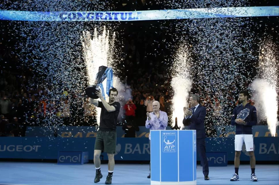 TODO LE SALE BIEN. Murray, en su mejor momento: lleva 25 triunfos consecutivos. reuters