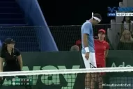 Video: el gesto de Del Potro con una niña que le valió una ovación