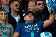 Maradona: lo único que le pido a Dios es que Macri llegue como presidente a cortar el pan dulce