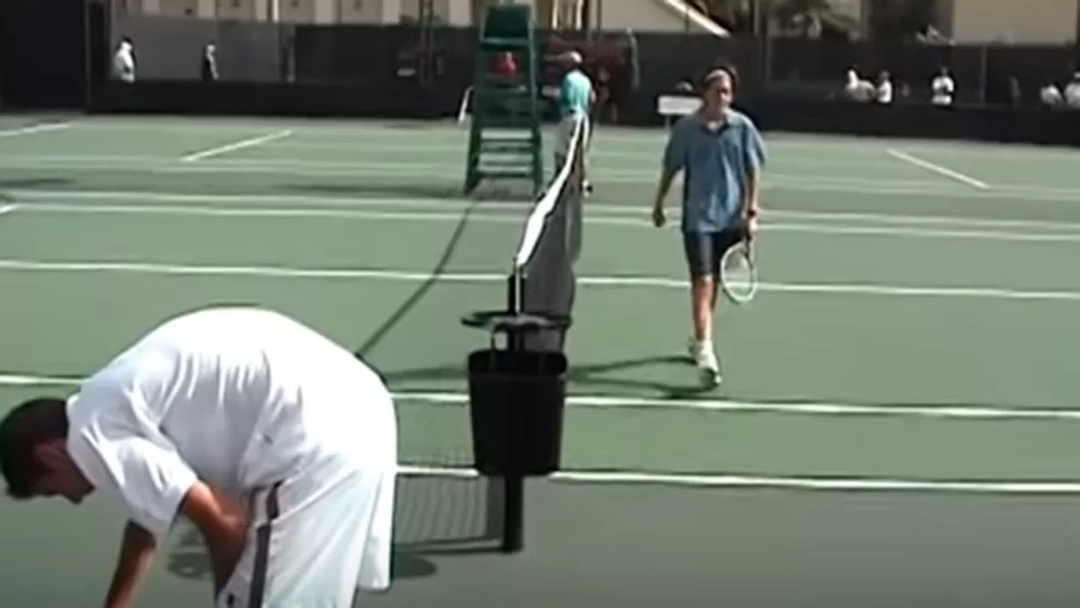 Video: a los 14 años, Del Potro ya le había ganado a Cilic un partido clave