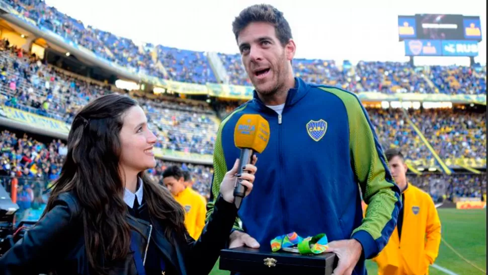 DEL POTRO EN LA BOMBONERA (ARCHIVO)