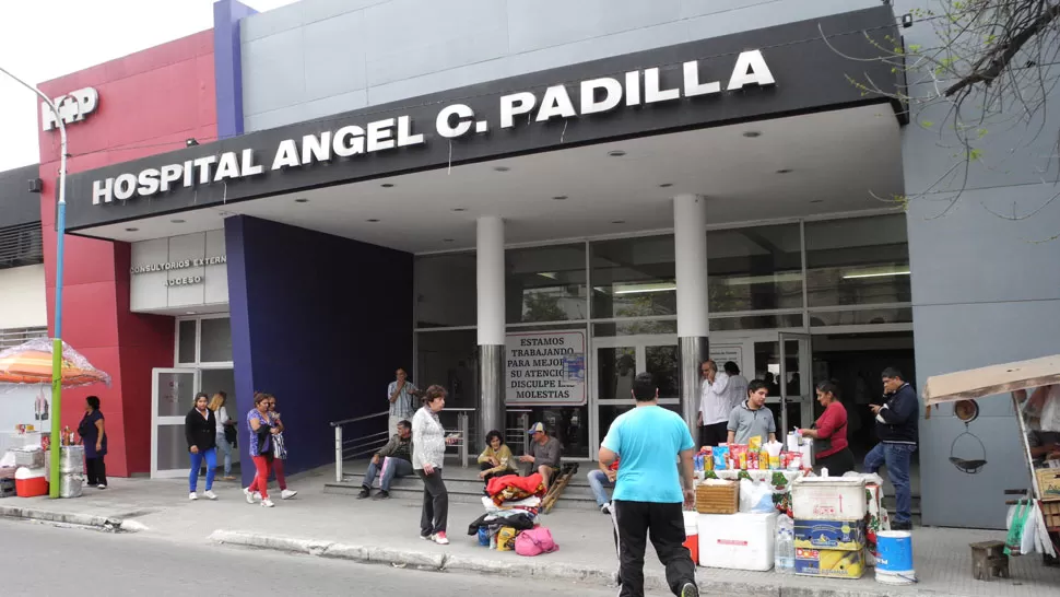 HOSPITAL PADILLA. Acá fue atendida la víctima del hecho. ARCHIVO