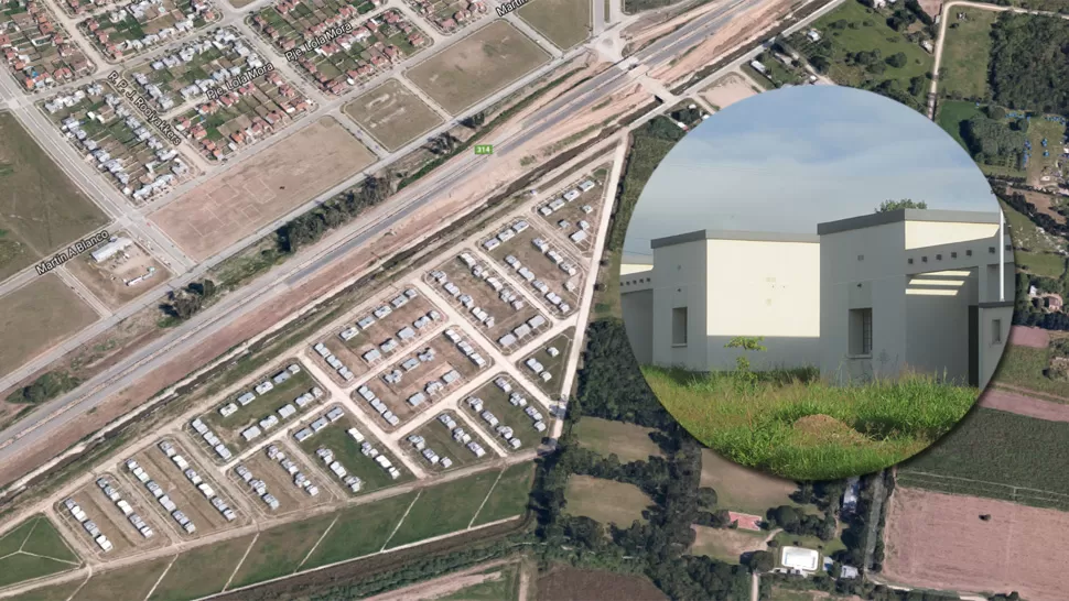 MADRUGADA VIOLENTA. Los vecinos ahuyentaron al hombre denunciado. FOTO TOMADA DE MAPS.GOOGLE.COM