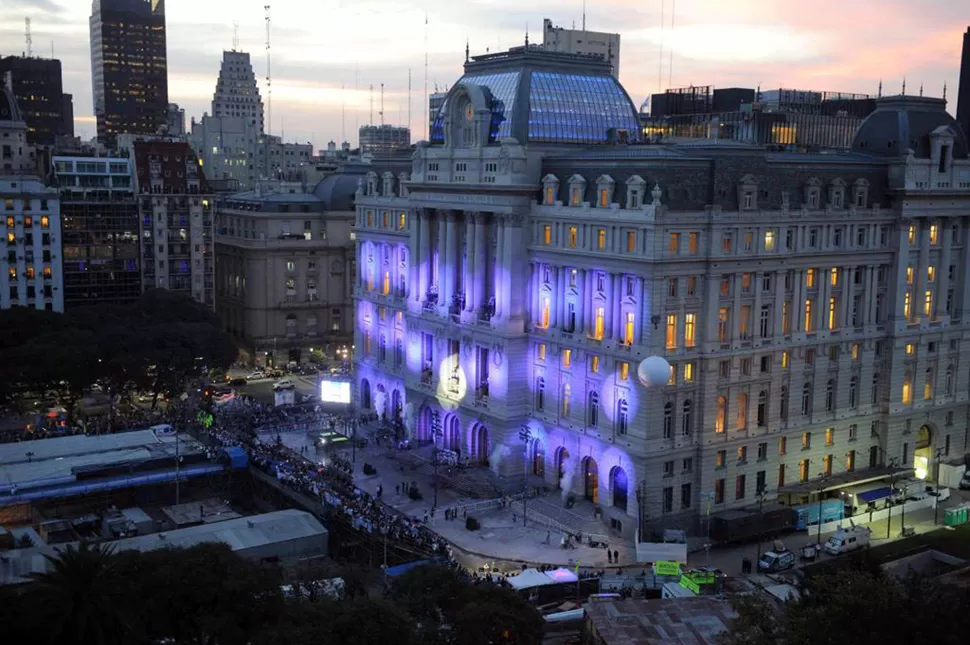 CENTRO CULTURAL KIRCHNER. Es la segunda amenaza en dos años. LA GACETA/ ARCHIVO