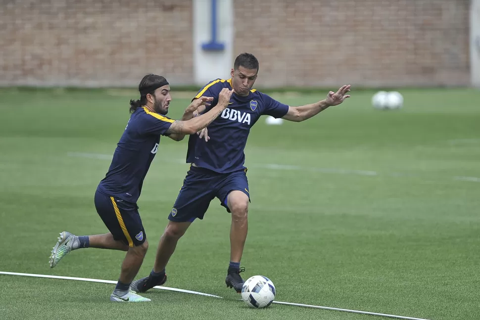 Fernando Tobio en la marca de Sebastián Pérez,
FOTO DE TÉLAM