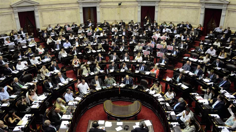 DIPUTADOS. La cámara voto con 141 votos a favor, 84 en contra y tres abstenciones. FOTO TOMADA DE LANACION.COM.AR