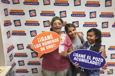 Dos ganadoras se repartieron un premio récord de $ 600.000 de Números de Oro