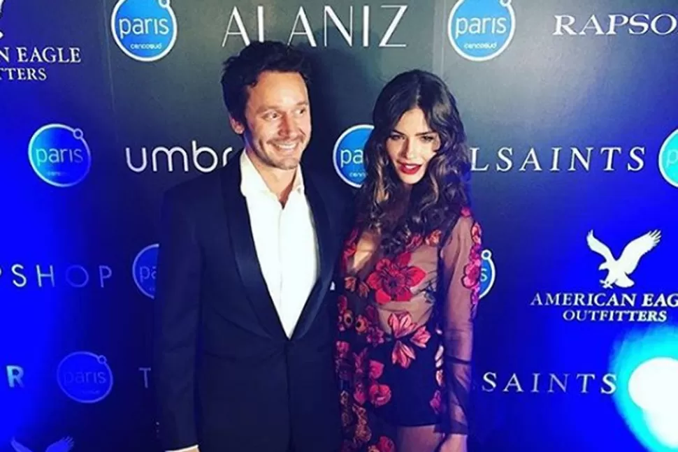 BENJAMÍN VICUÑA Y LA CHINA SUÁREZ. FOTO TOMADA DE INSTAGRAM