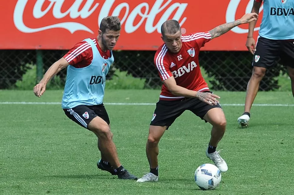 EL CONDUCTOR. D’Alessandro es el hombre que piensa en el medio de River. télam