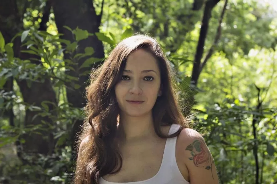 SENTIMIENTOS. Dana Quiroga representa a la juventud en el folclore. Prensa Dana Quiroga.-